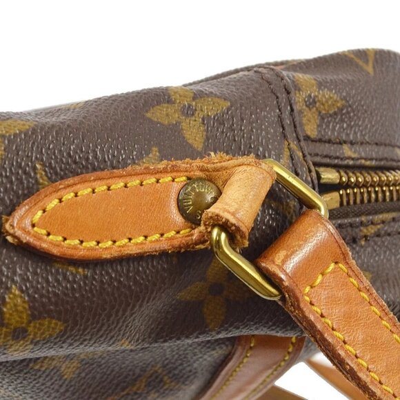 808292AM (G4) Louis Vuitton Crossbody Bag Trocadero 30 Brown Monogram - Picture 4 of 10